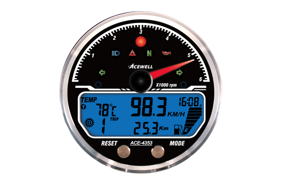 Acewell ACE-4000 Serie, Tachometer und Drehzahlmesser