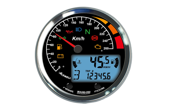 Compteur pour moto ACEWELL 257S