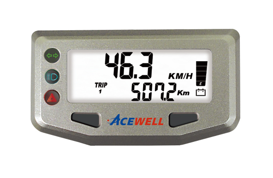 ACE-100E/EU sereis  LEV Speedometer, Digital LCD Display, Compact & Smart