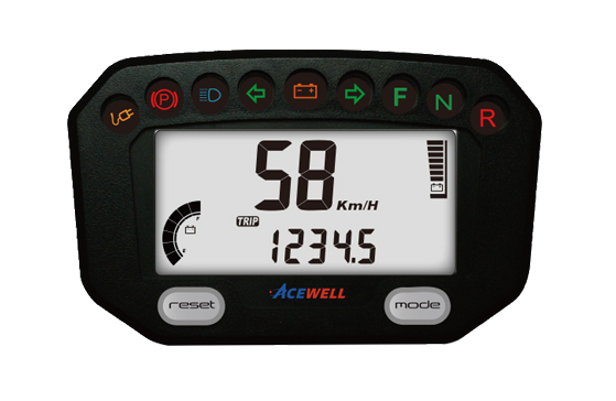 ACE-300E sereis  EV Speedometer, Digital LCD Display, Compact & Smart