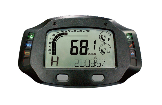 ACE-7000EC (CANBUS) Series Speedometer for EV/LEV,  Digital LCD Display