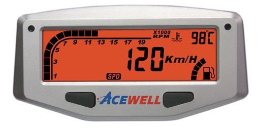 ACE-1000 sereis Digital LCD Display Multi-Function Speedometer
